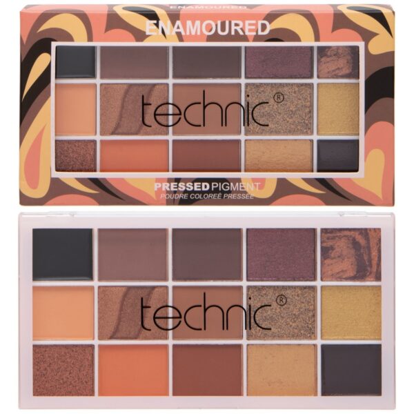 Technic pressed Pigment eyeshadow palette från www.sminkrummet.se